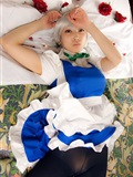 cosplay美女套图 c77 Sakuya Izayoi　白丝假发扮相(1)(52)